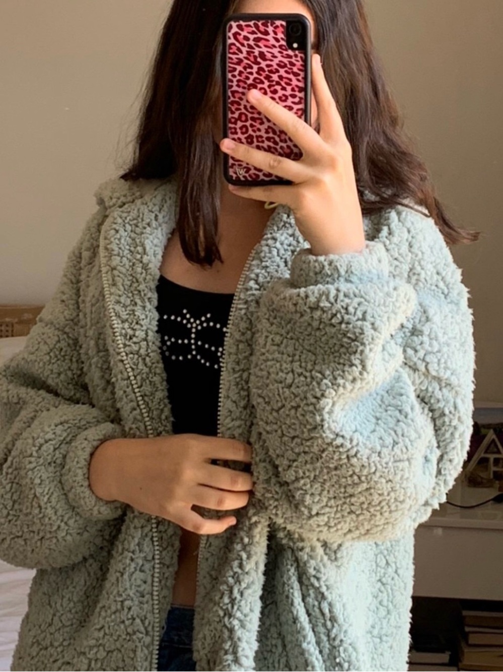 Urban Outfitters Wilma Teddy Jacket - Picture 7 of 7
